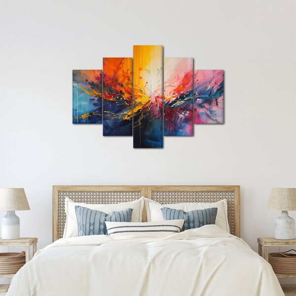 Kép - Színes absztrakció (150x105 cm)