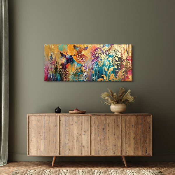 Kép - Absztrakt festmény a természetről (120x50 cm)