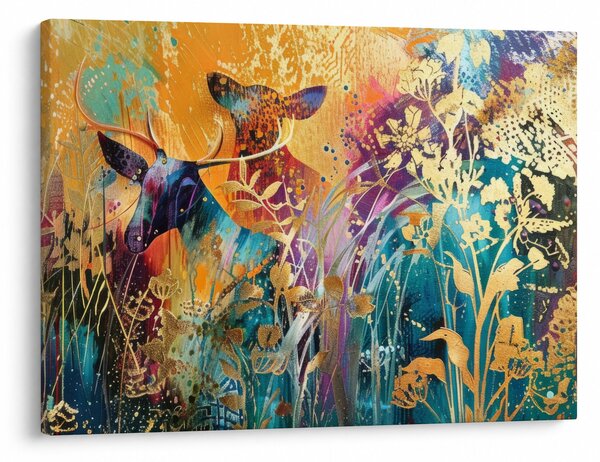Kép - Absztrakt festmény a természetről (70x50 cm)