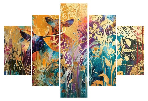 Kép - Absztrakt festmény a természetről (150x105 cm)