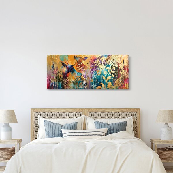 Kép - Absztrakt festmény a természetről (120x50 cm)