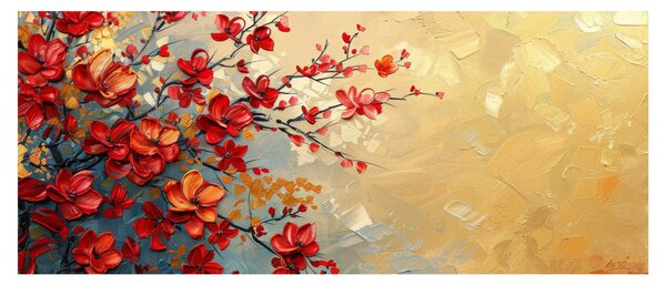Kép - Virágzó fa (120x50 cm)