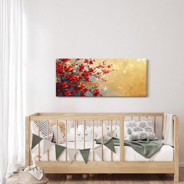 Kép - Virágzó fa (120x50 cm)
