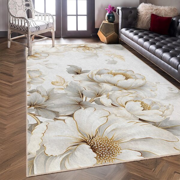 Krémszínű mosható szőnyeg 120x180 cm Soft and Gentle – Mila Home