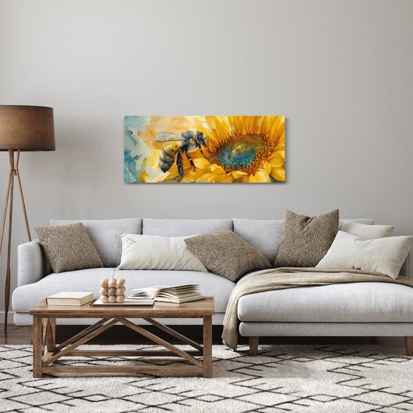 Kép - Méh, akvarell (120x50 cm)