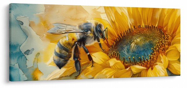 Kép - Méh, akvarell (120x50 cm)