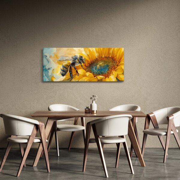 Kép - Méh, akvarell (120x50 cm)