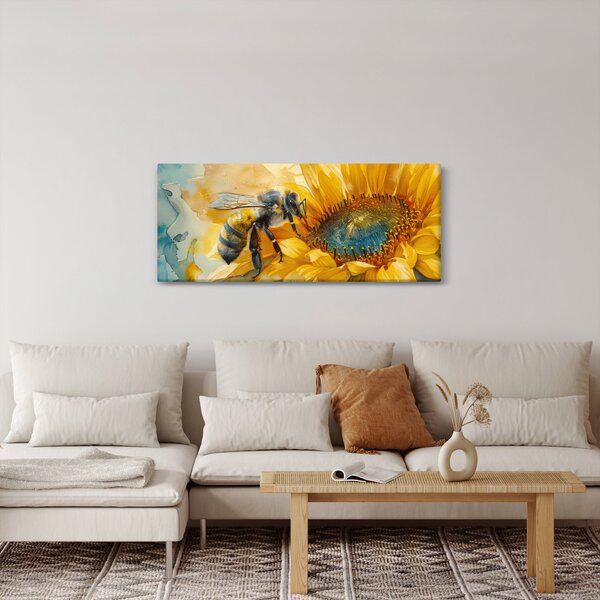 Kép - Méh, akvarell (120x50 cm)