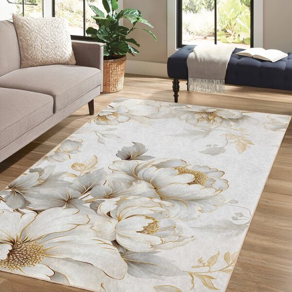 Krémszínű mosható szőnyeg 120x180 cm Soft and Gentle – Mila Home