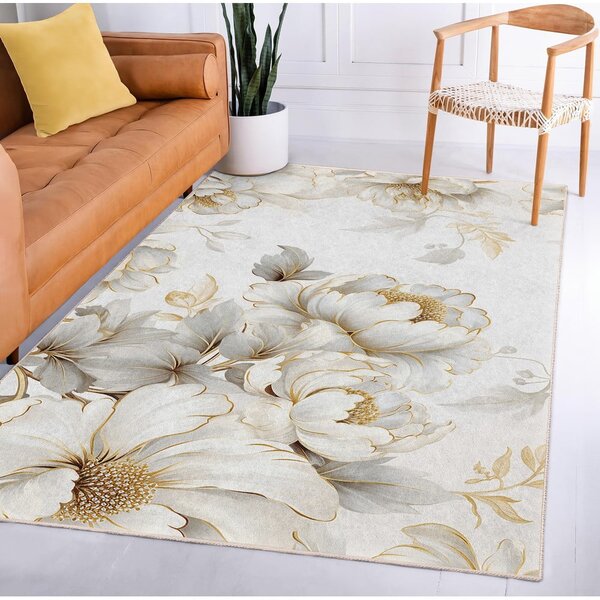 Krémszínű mosható szőnyeg 120x180 cm Soft and Gentle – Mila Home