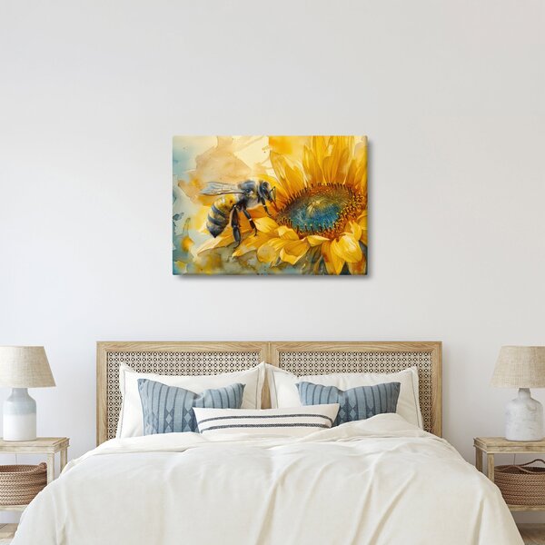 Kép - Méh, akvarell (70x50 cm)