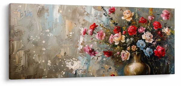 Kép - Virágváza (120x50 cm)