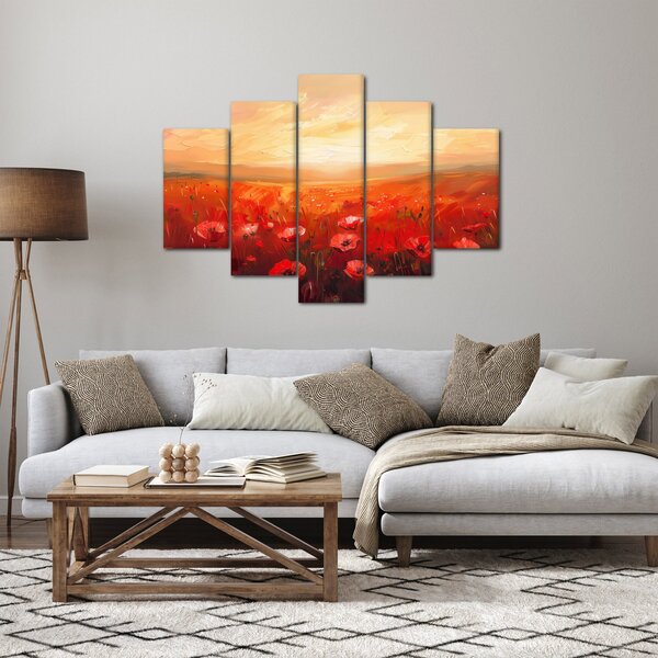 Kép - Mező pipacsok (150x105 cm)