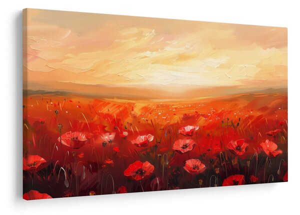 Kép - Mező pipacsok (90x60 cm)