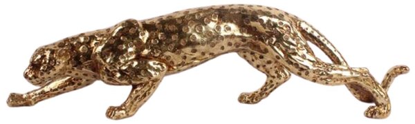 Óvatos leopárd - szobor