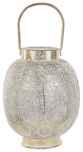 Lámpás LANTAU Fém 30 cm Arany