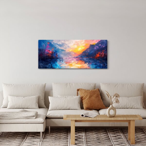 Kép - Tájképfestészet (120x50 cm)