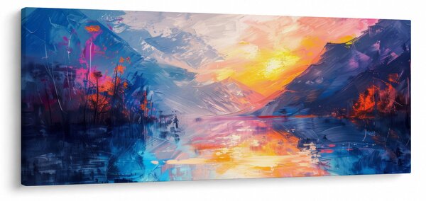 Kép - Tájképfestészet (120x50 cm)