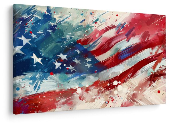 Kép - Az USA zászlaja (90x60 cm)