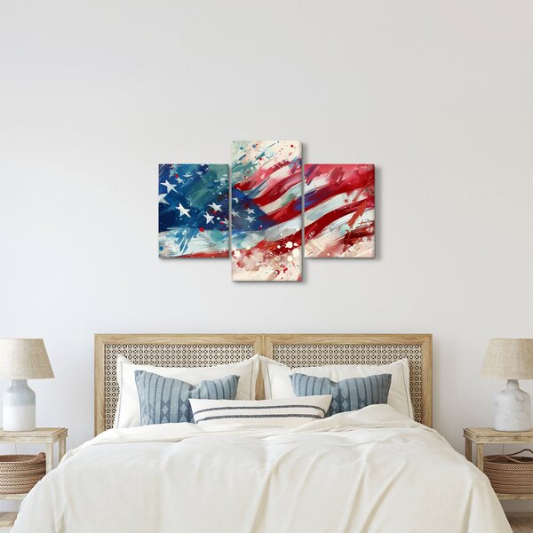 Kép - Az USA zászlaja (90x60 cm)