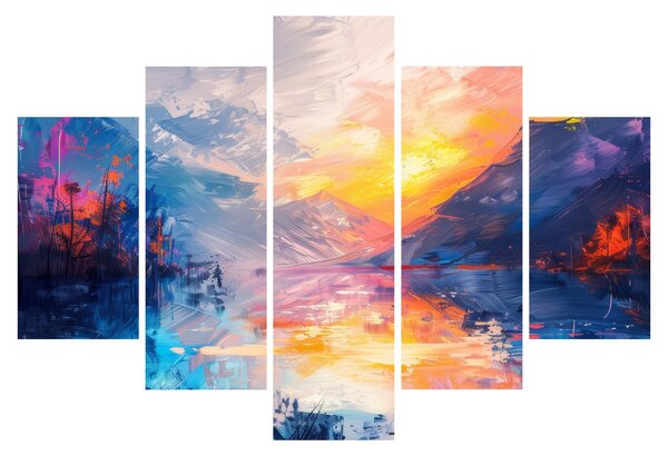 Kép - Tájképfestészet (150x105 cm)