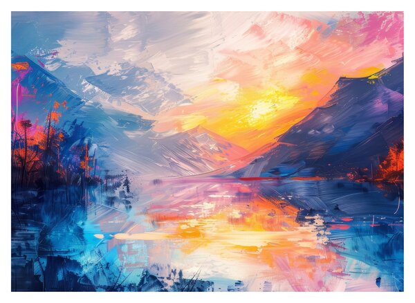 Kép - Tájképfestészet (70x50 cm)