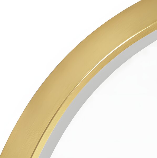 Tükör LED OVL 50x100cm Gold