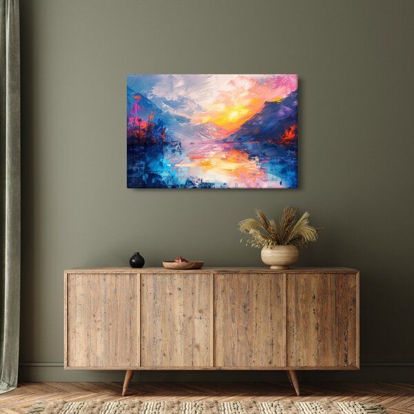 Kép - Tájképfestészet (90x60 cm)