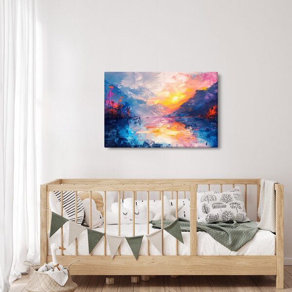 Kép - Tájképfestészet (90x60 cm)