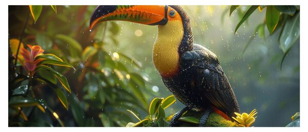 Kép - Tukan (120x50 cm)