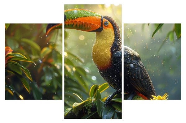 Kép - Tukan (90x60 cm)