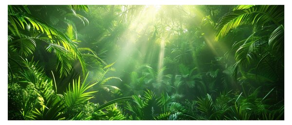 Kép - Esőerdő (120x50 cm)