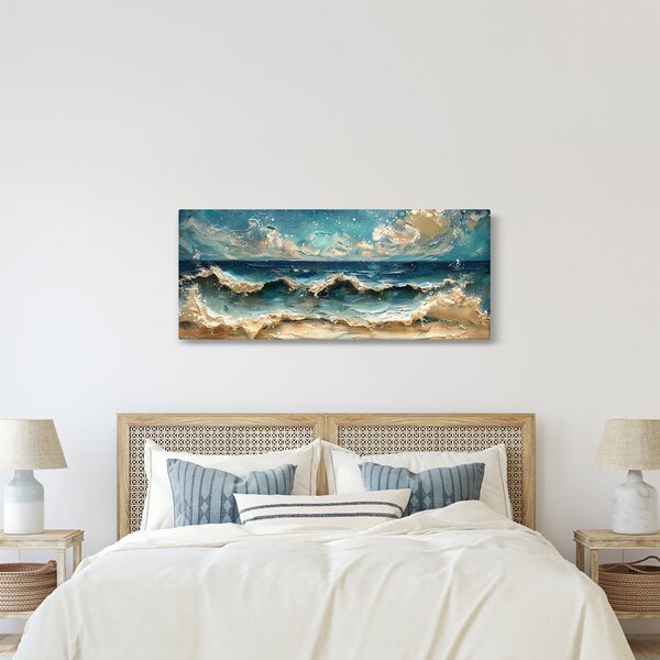 Kép - A tenger festése (120x50 cm)