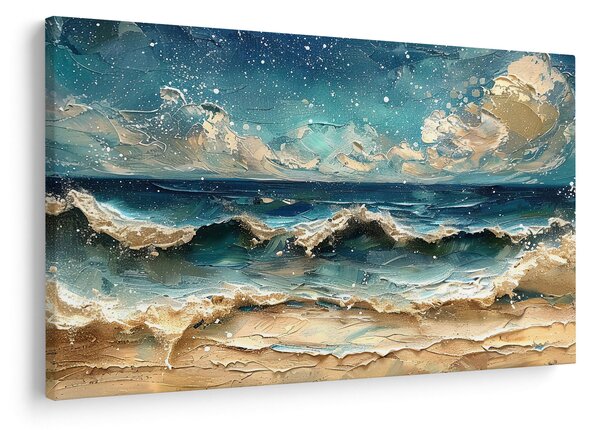 Kép - A tenger festése (90x60 cm)