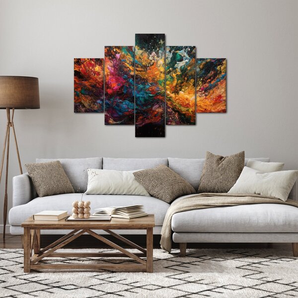 Kép - Színes absztrakció II. (150x105 cm)