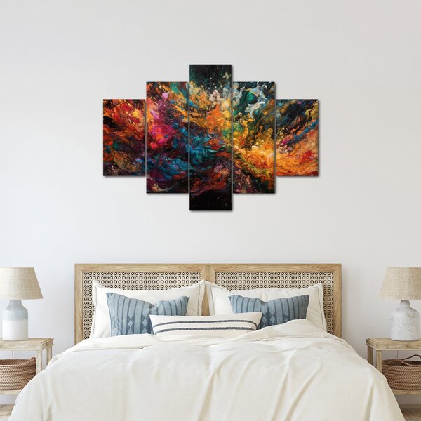 Kép - Színes absztrakció II. (150x105 cm)