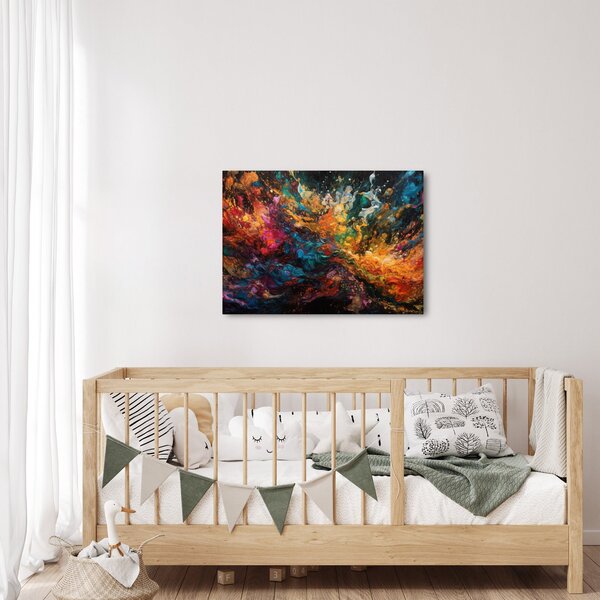 Kép - Színes absztrakció II. (70x50 cm)