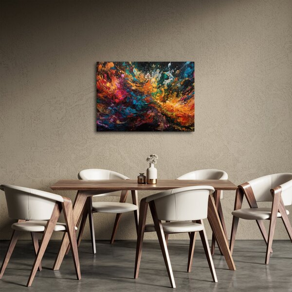 Kép - Színes absztrakció II. (70x50 cm)