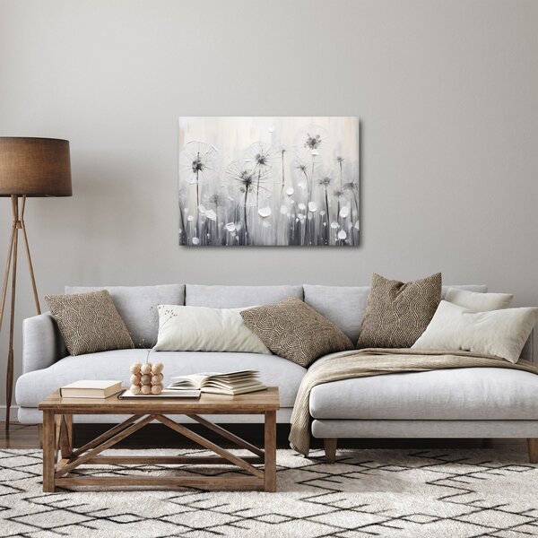 Kép - Pitypang, festés (70x50 cm)