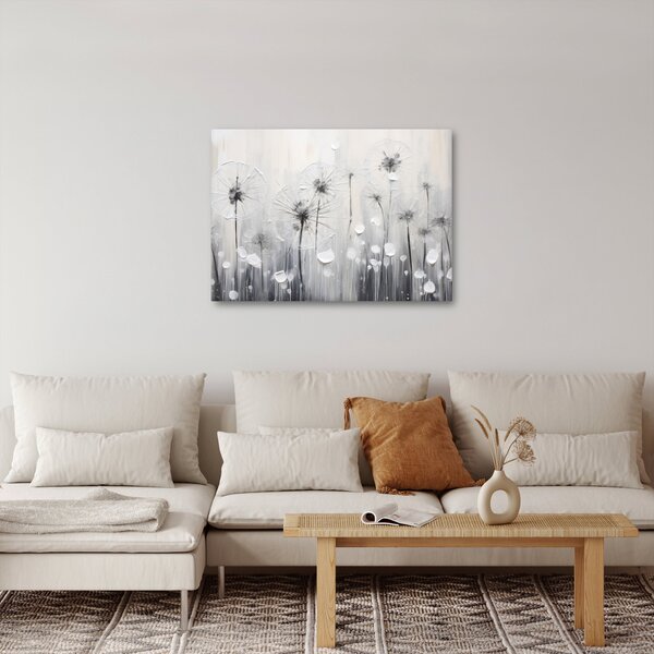 Kép - Pitypang, festés (70x50 cm)