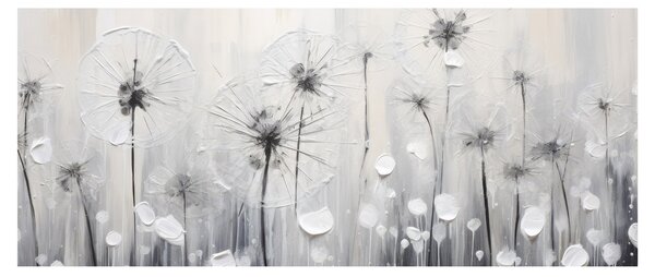 Kép - Pitypang, festés (120x50 cm)