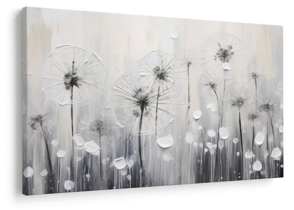 Kép - Pitypang, festés (90x60 cm)