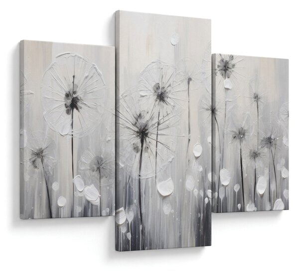 Kép - Pitypang, festés (90x60 cm)