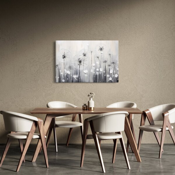 Kép - Pitypang, festés (90x60 cm)