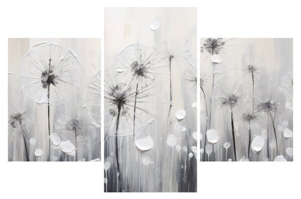 Kép - Pitypang, festés (90x60 cm)