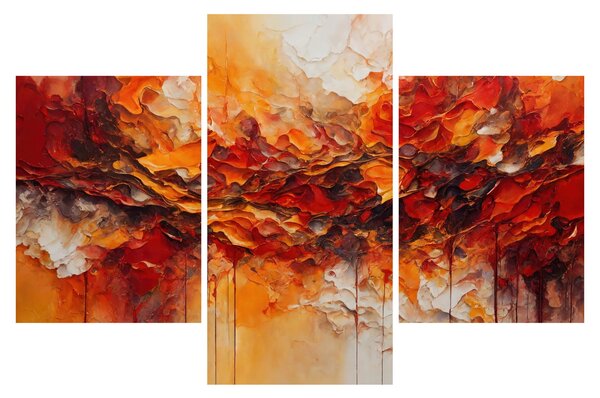 Kép - Absztrakció (90x60 cm)
