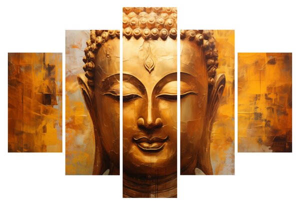 Kép - Buddha, olajfestmény (150x105 cm)