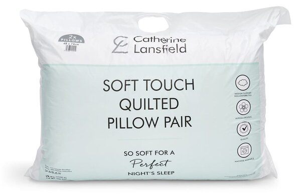 Párna 2 db-os 74x48 cm Quilted Comfort Embossed – Catherine Lansfield