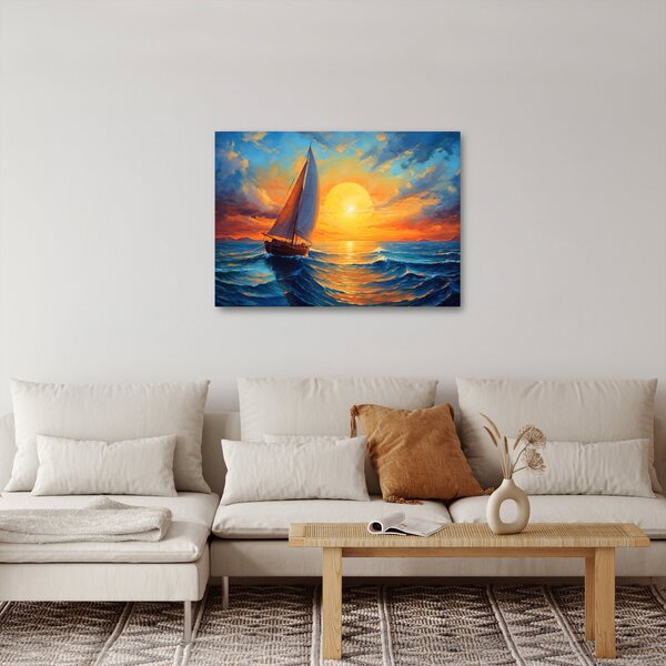 Kép - Vitorlások (70x50 cm)