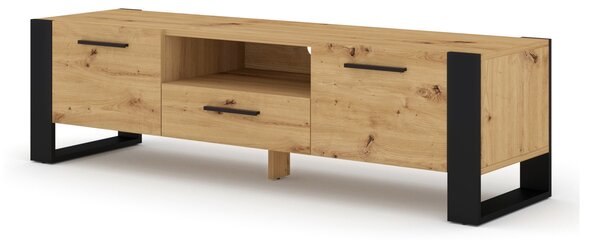 TV asztal/szekrény Nulakka 160 (artisan tölgy)